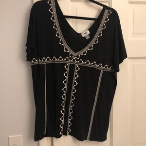 Old Navy Subtle Tribal Print T-Shirt